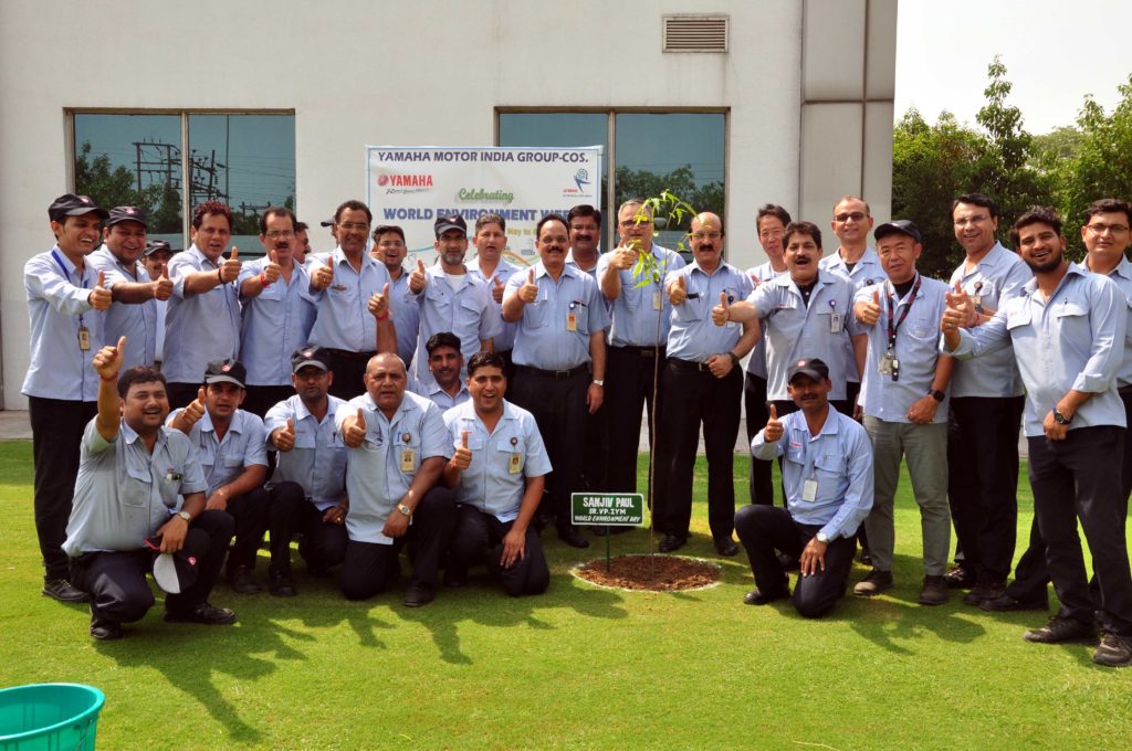 Yamaha India Commits to a Healthy Ecosystem with Eco-friendly Processes