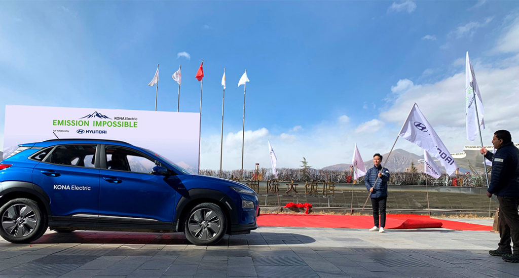 Emission Impossible with KONA Electric: Flag off to Reach Mt. Everest Base Camp