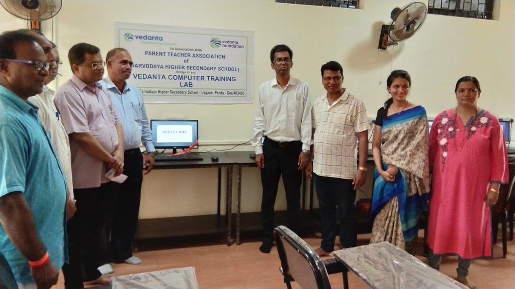 Vedanta set up Computer Labs Benefitting more than 3000 Students