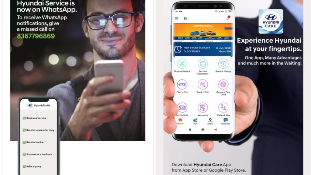 Hyundai India has Announced ‘Hyundai on Whatsapp’, Industry’s first Smart Mobility Service