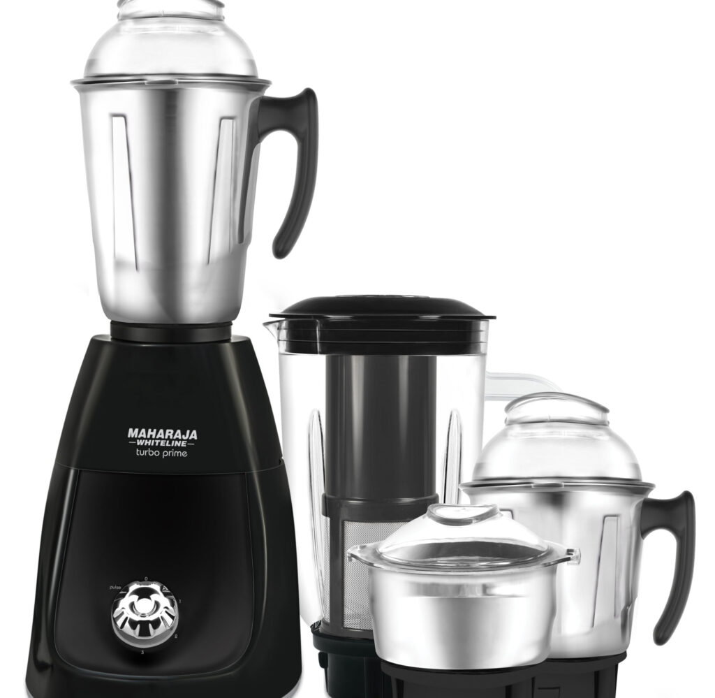 Maharaja Whiteline Introduces 4 New Premium Variants of “Turbo Prime” Mixer Grinder