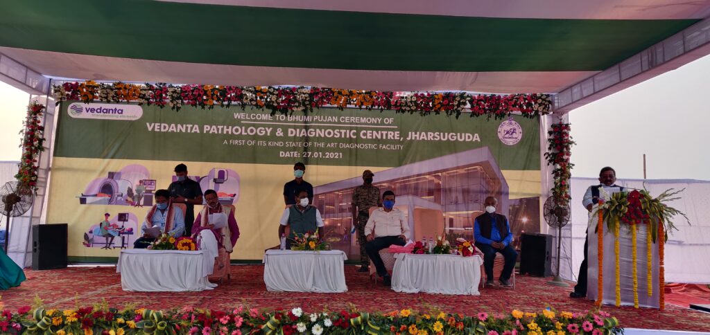 Bhoomi Pujan Ceremony of Vedanta Pathology Lab & Diagnostic Centre Held
