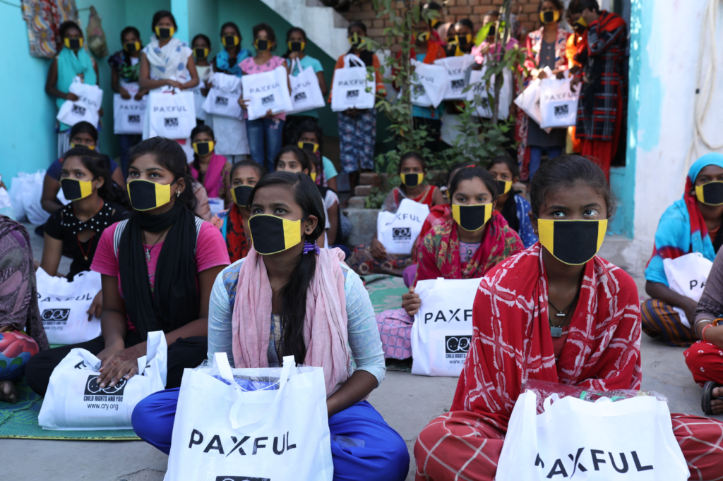 Paxful launches its global charity initiative #BuiltwithBitcoin in India, Partners with CRY- Child Rights and You to provide essentials to rural communities
