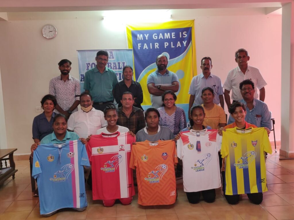 Participating Teams of Vedanta Women’s League unveils the jerseys for the upcoming season starting from Feb 28