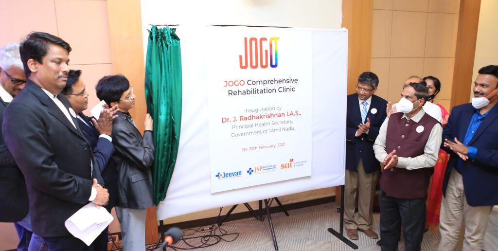 JOGO launches three Comprehensive Rehabilitation Clinics (JCRC) in Chengalpattu