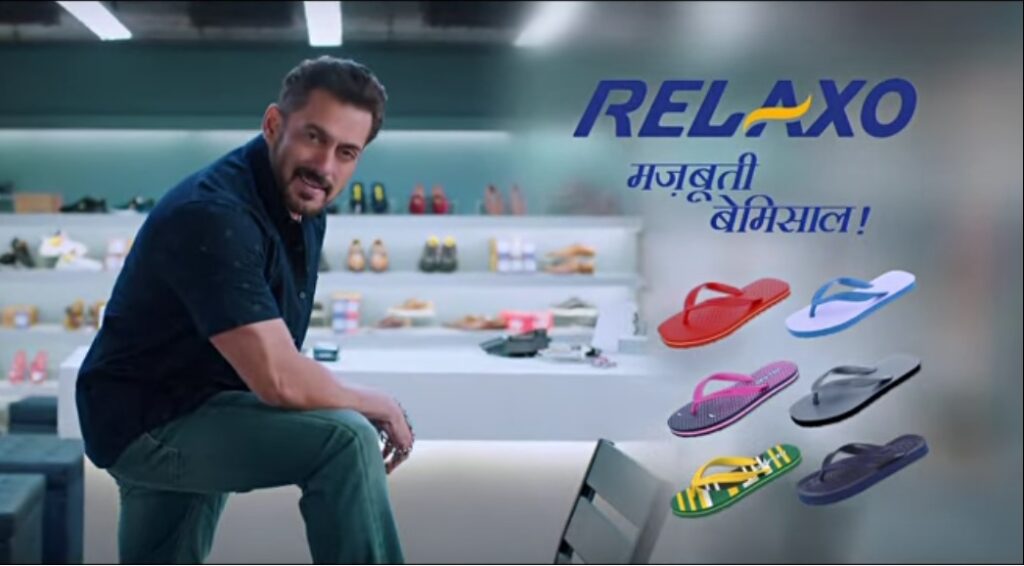 Relaxo launches new ad campaign #MazbootiBemisaal with Salman Khan.